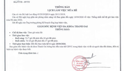 Thay doi gio lam viec