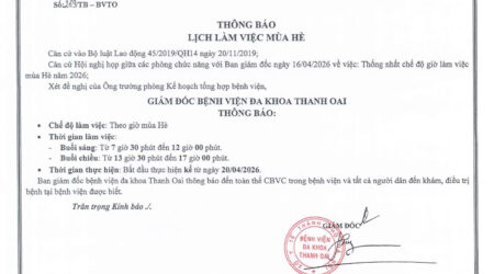 Thay doi gio lam viec